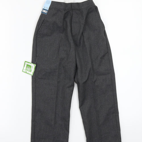 Schoolwear Boys Grey   Capri Trousers Size 6 Years