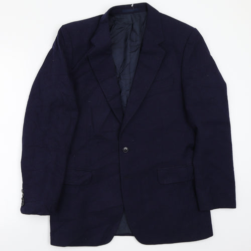 Marks and Spencer Mens Blue   Jacket Suit Jacket Size 38