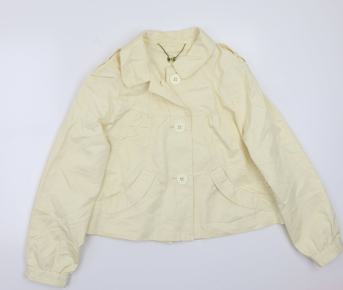 Select Womens Beige   Jacket Coat Size 16