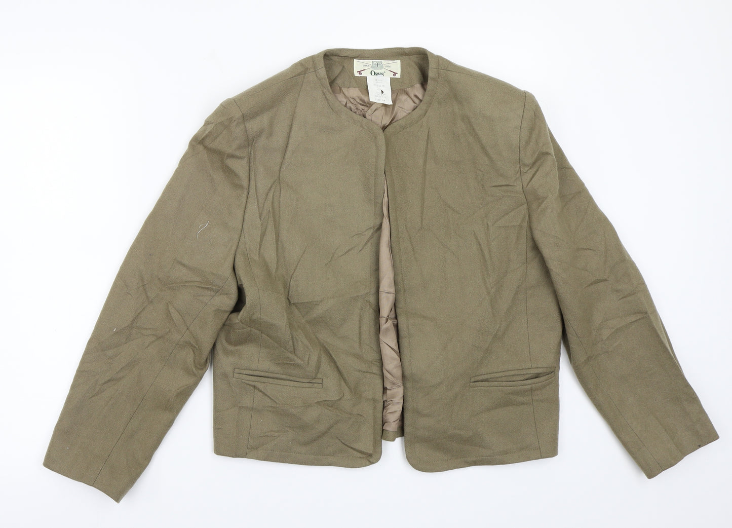 Orvis Womens Brown   Jacket Coat Size 10