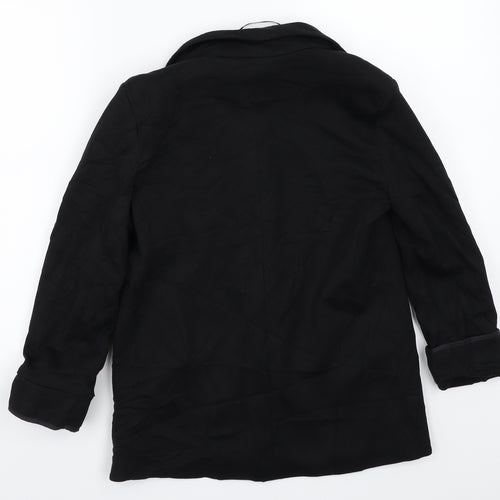 Topshop Womens Black   Jacket Coat Size 8