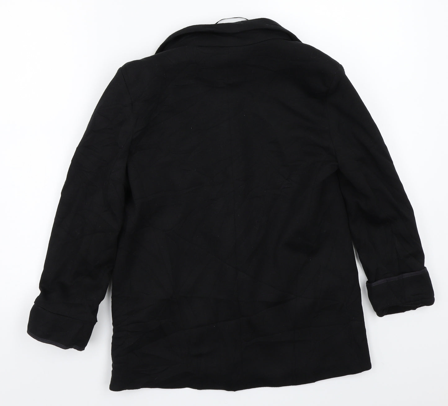 Topshop Womens Black   Jacket Coat Size 8