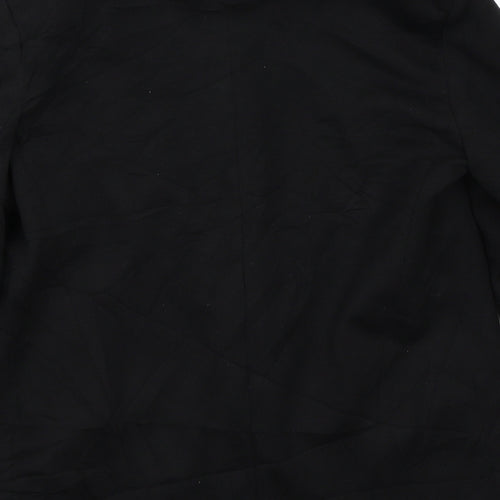 Topshop Womens Black   Jacket Coat Size 8
