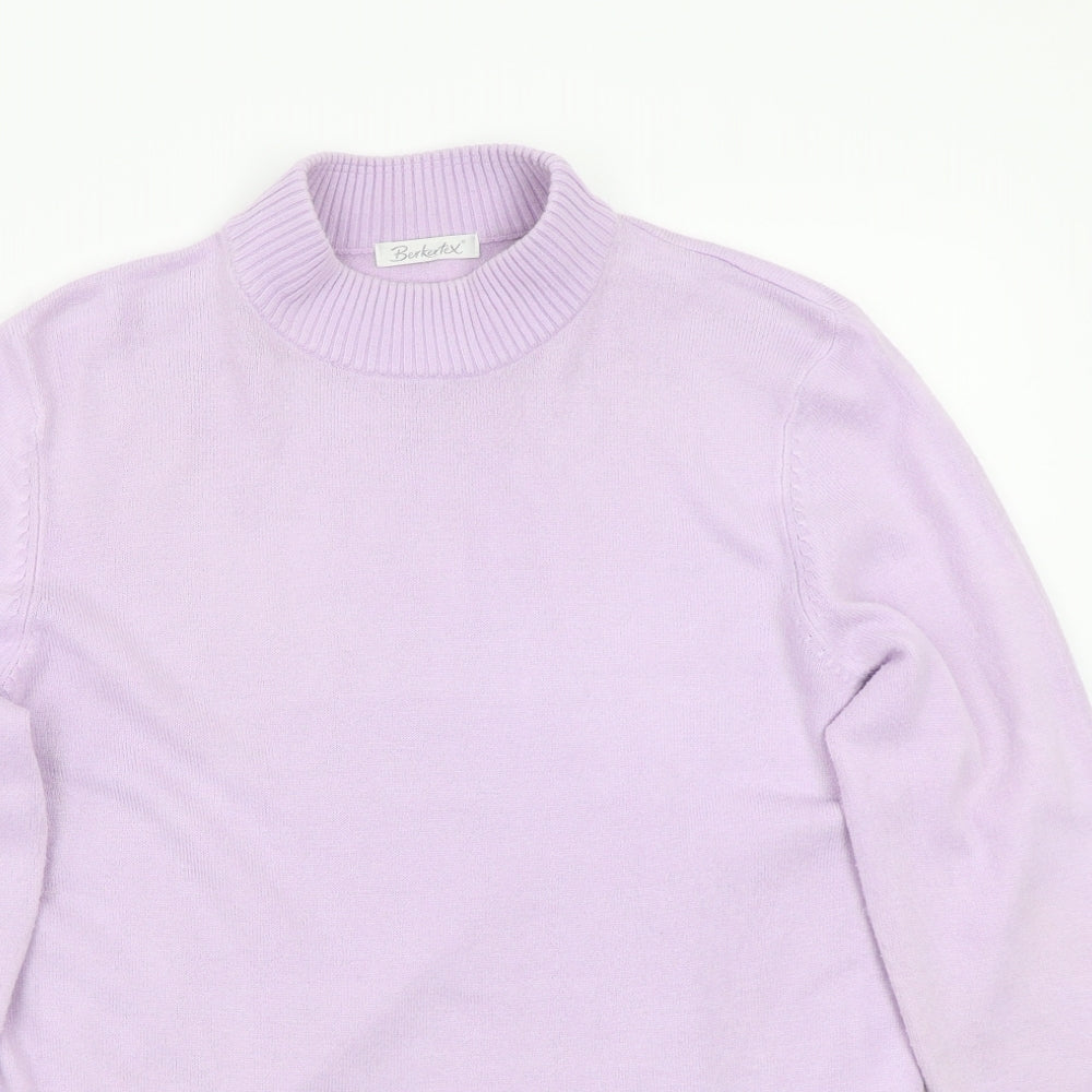 Berkertex Womens Purple   Pullover Jumper Size 16