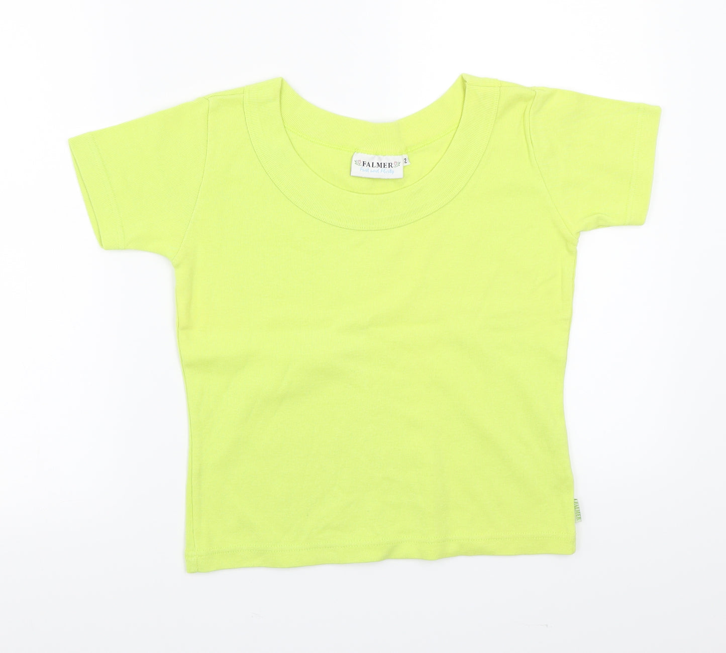 Falmer Womens Green   Basic T-Shirt Size 2