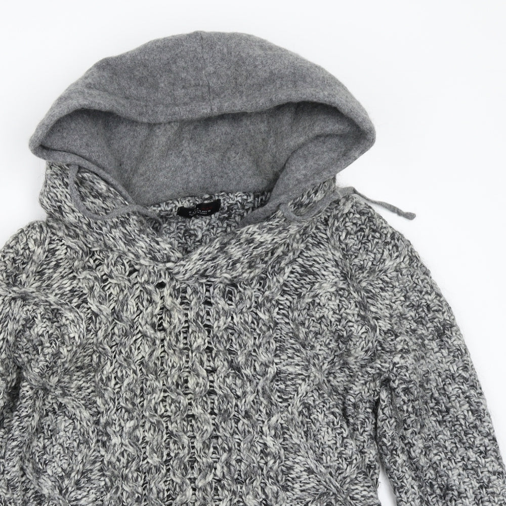 Zara Mens Grey   Jacket Coat Size M