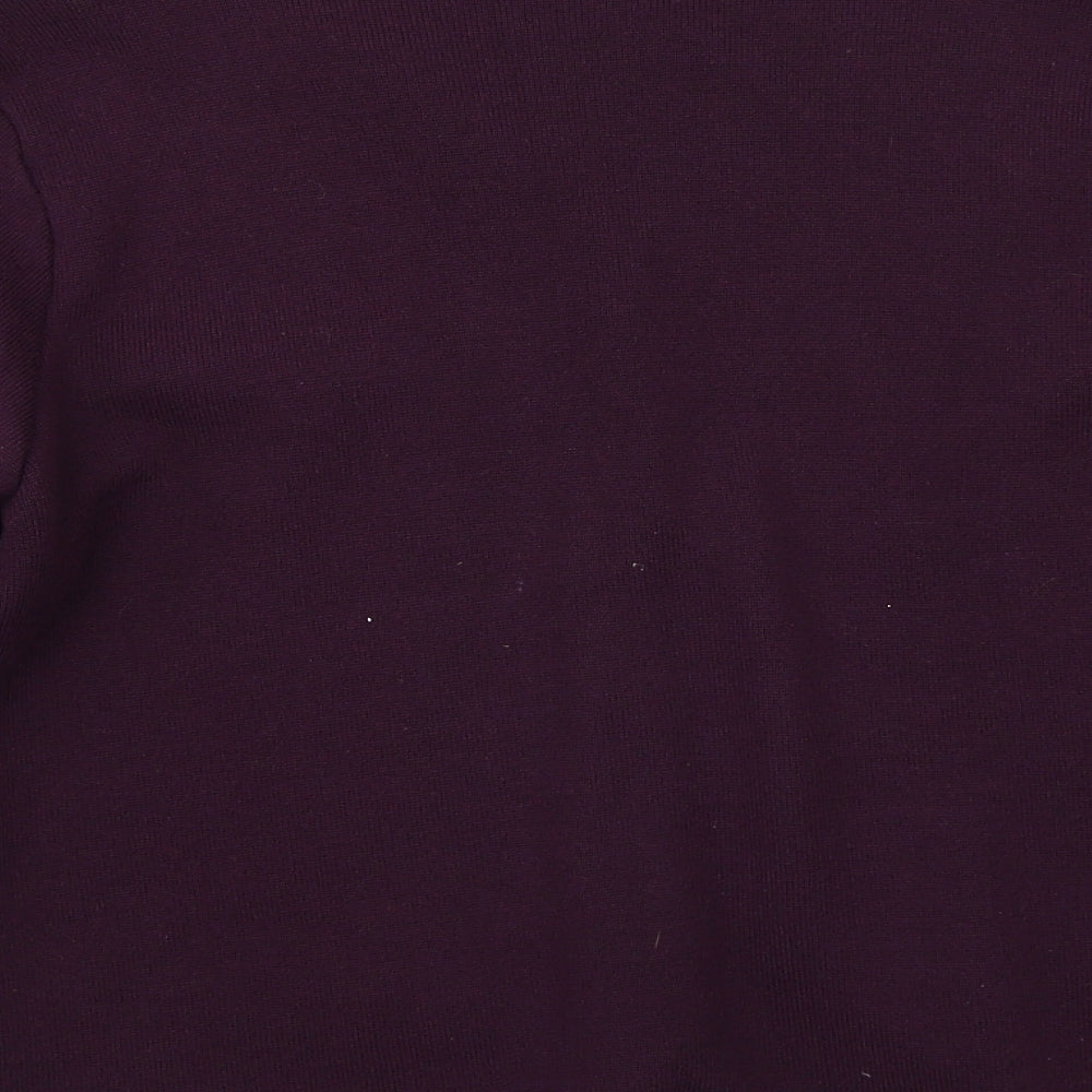 Marks and Spencer Womens Purple   Cardigan Jumper Size 16