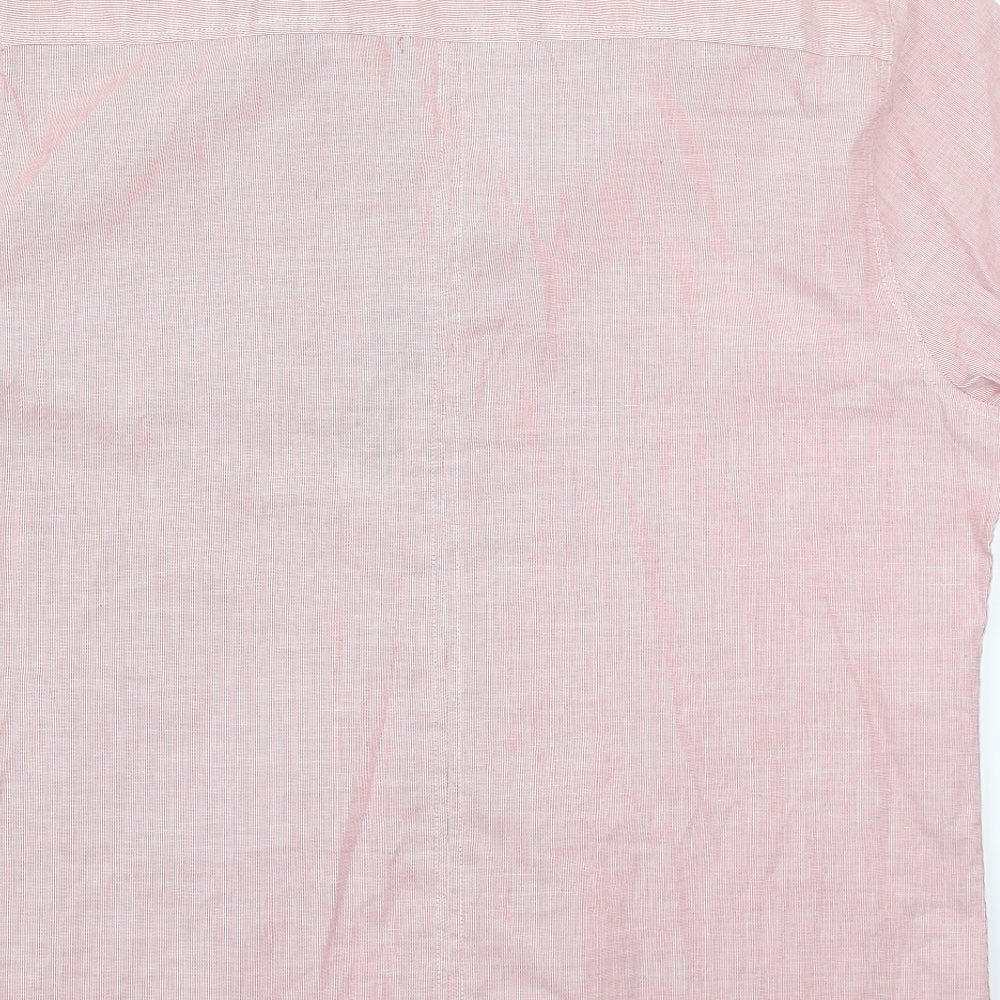 Easy Mens Red    Button-Up Size L