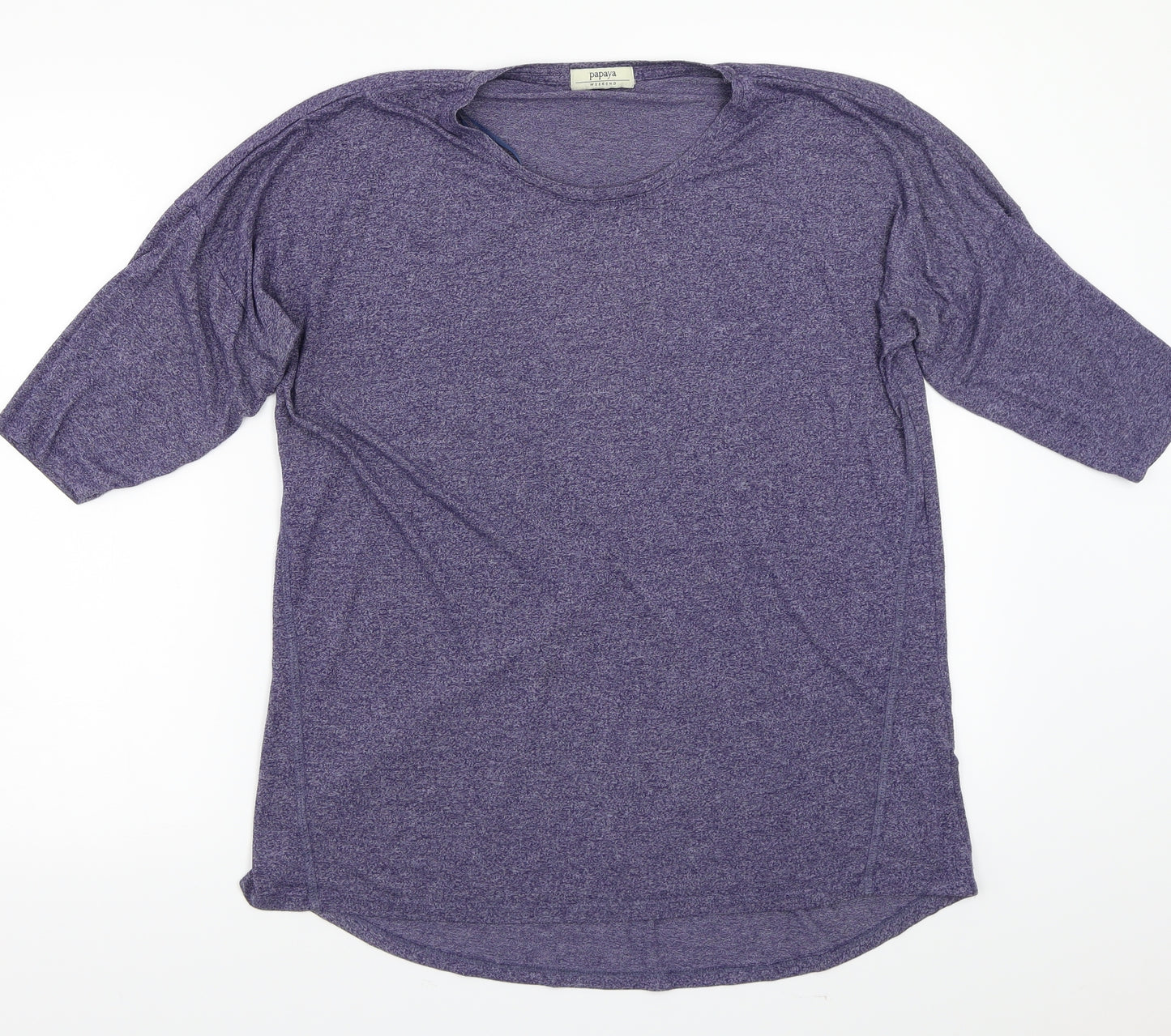 Papaya Womens Blue   Basic T-Shirt Size M