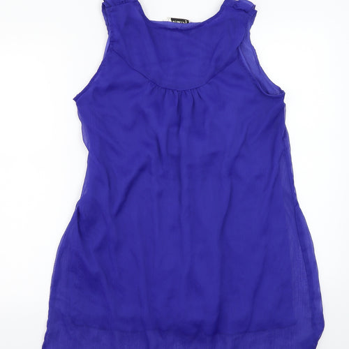 Jasmine Womens Blue   Basic T-Shirt Size L