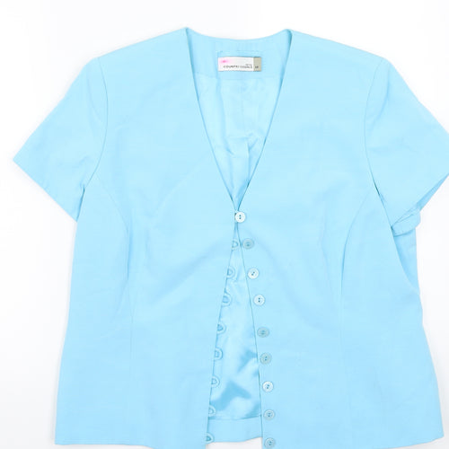 Country Casuals Womens Blue   Jacket Coat Size 16