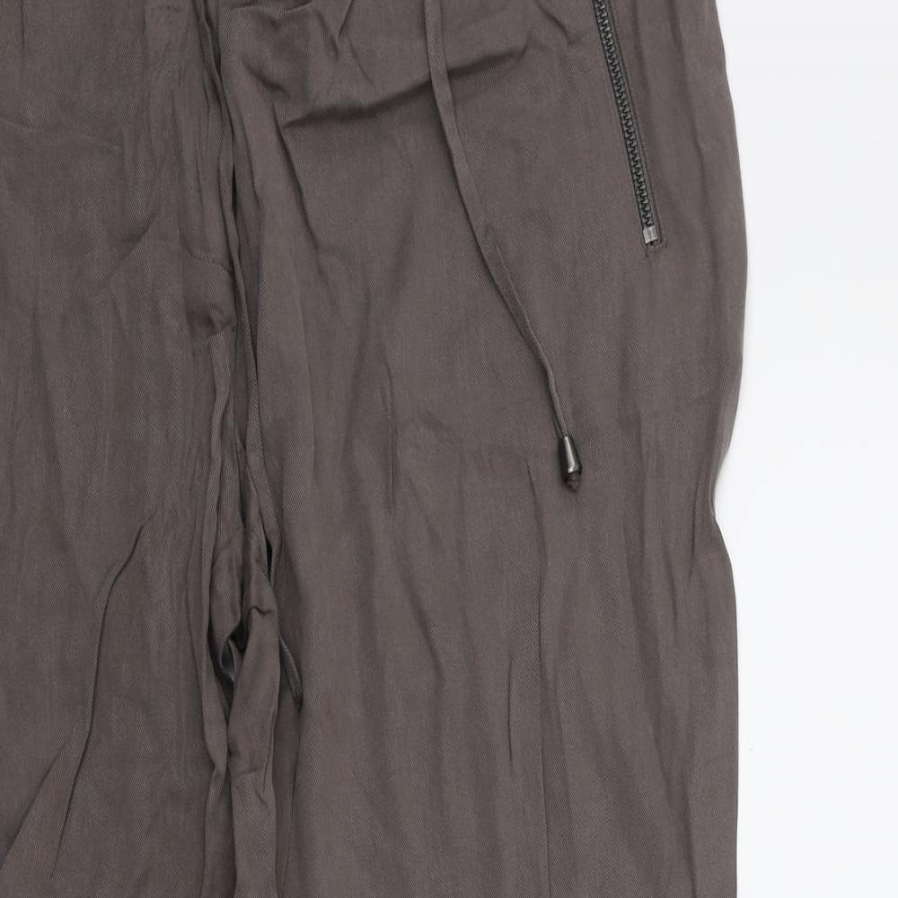 Mint Velvet Womens Grey   Trousers  Size 14 L26 in