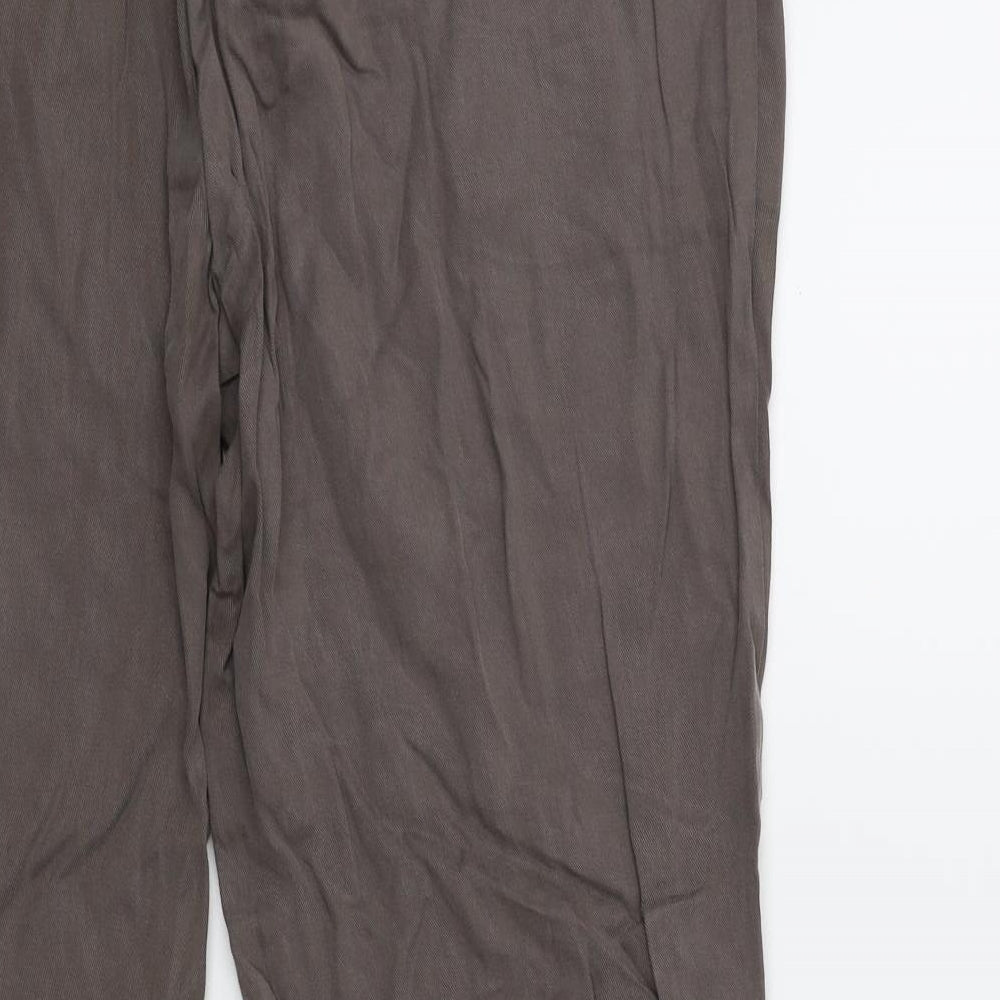 Mint Velvet Womens Grey   Trousers  Size 14 L26 in