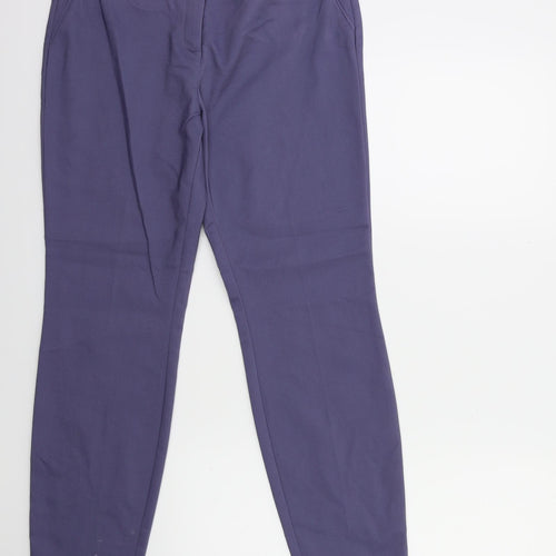 Papaya Womens Blue   Trousers  Size 12 L27 in