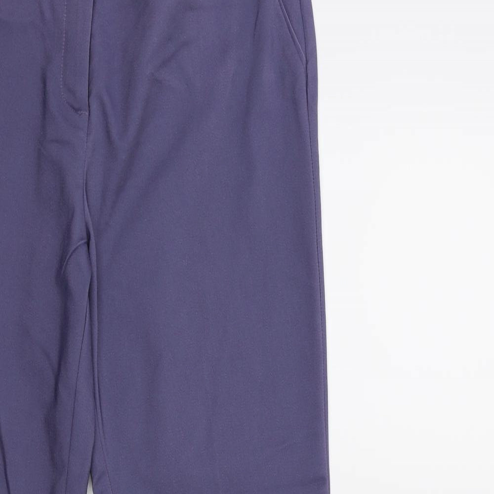 Papaya Womens Blue   Trousers  Size 12 L27 in