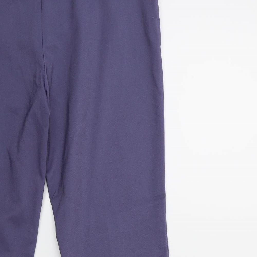 Papaya Womens Blue   Trousers  Size 12 L27 in