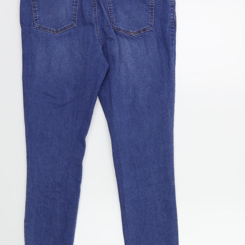 TU Womens Blue  Denim Skinny Jeans Size 12 L27 in