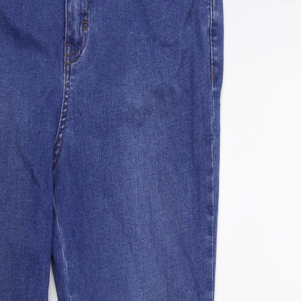 TU Womens Blue  Denim Skinny Jeans Size 12 L27 in