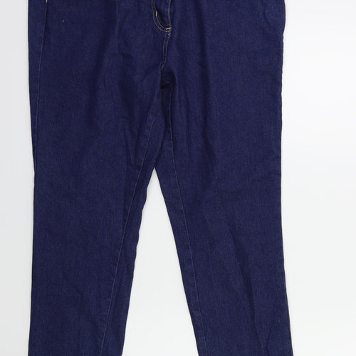 Damart Womens Blue  Denim Skinny Jeans Size 34 in L26 in