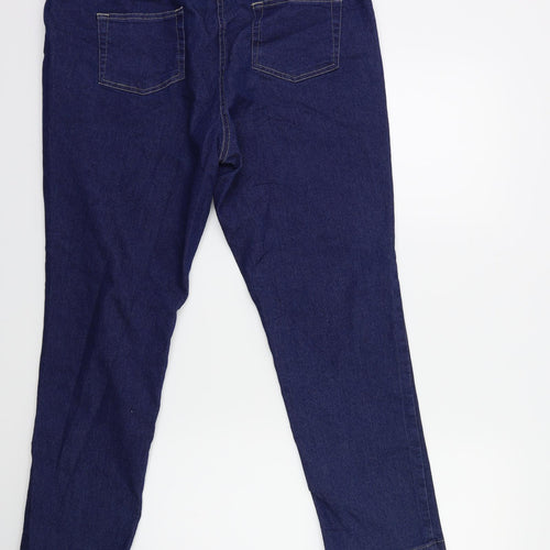 Damart Womens Blue  Denim Skinny Jeans Size 34 in L26 in