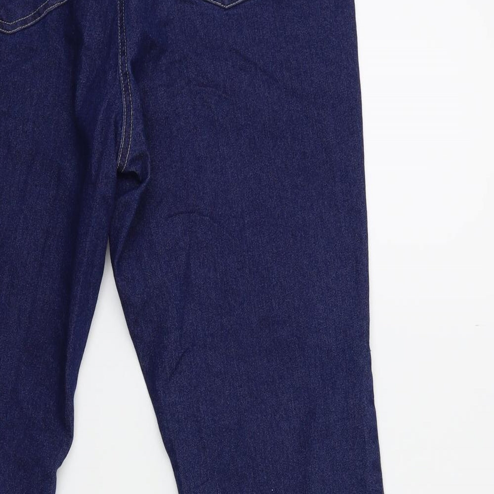 Damart Womens Blue  Denim Skinny Jeans Size 34 in L26 in