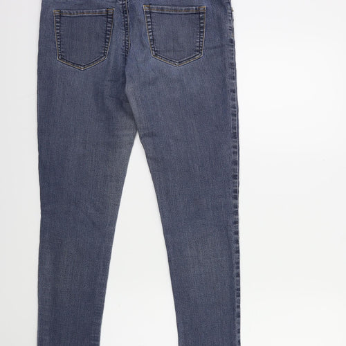 Preworn Womens Blue  Denim Skinny Jeans Size 30 in L27 in