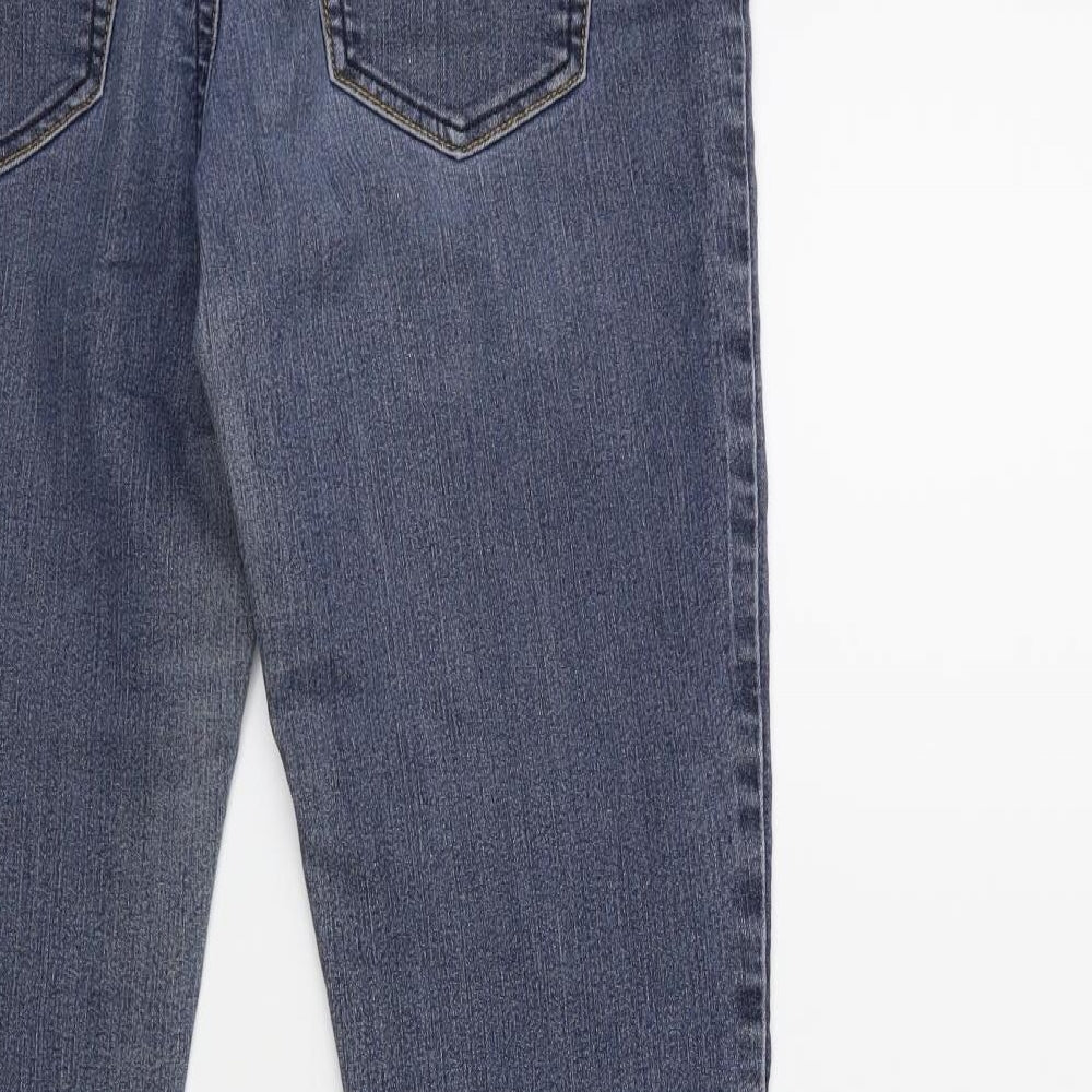 Preworn Womens Blue  Denim Skinny Jeans Size 30 in L27 in