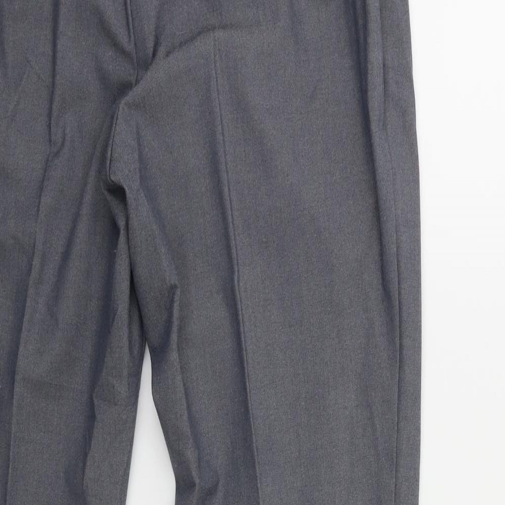 Marks and Spencer Womens Grey   Trousers  Size 14 L28 in