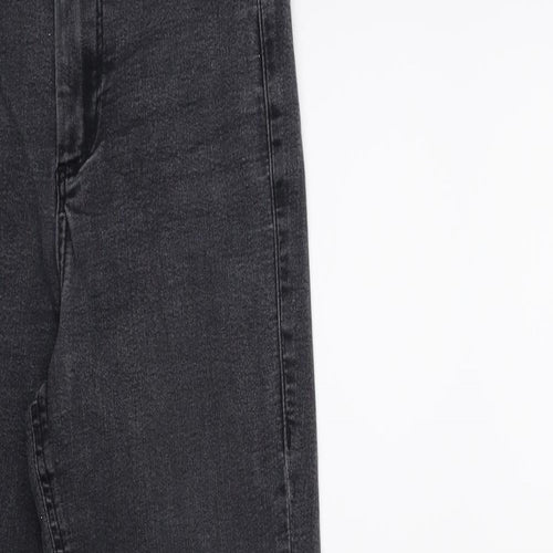 Topshop Womens Grey  Denim Skinny Jeans Size 26 in L32 in