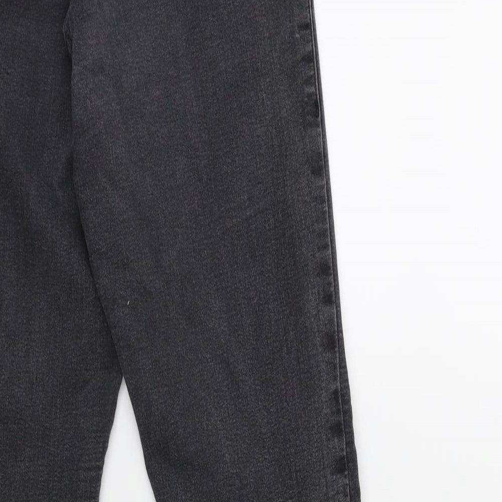 Topshop Womens Grey  Denim Skinny Jeans Size 26 in L32 in