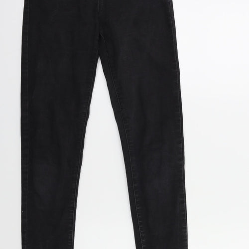 Denim & Co. Womens Black  Denim Skinny Jeans Size 8 L30 in