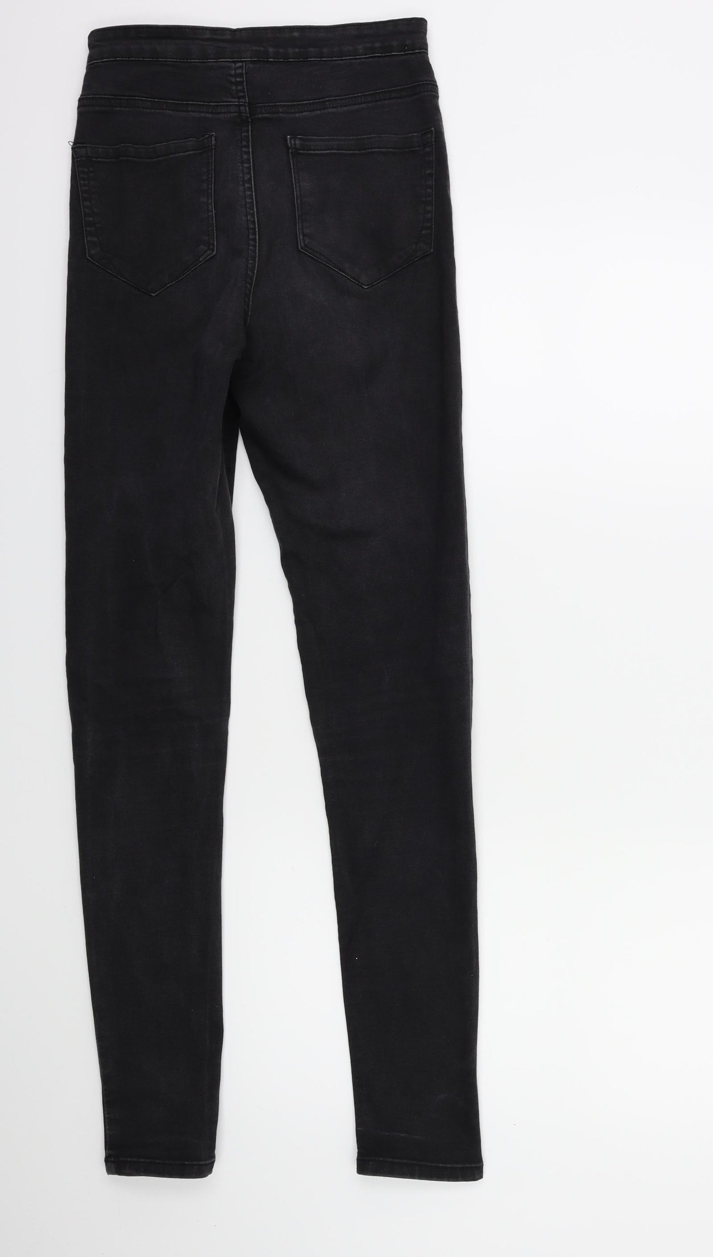 Denim & Co. Womens Black  Denim Skinny Jeans Size 8 L30 in