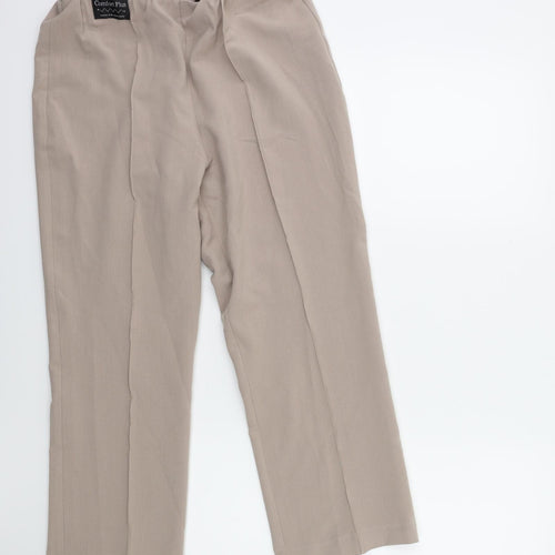 Classics Womens Beige   Trousers  Size 10 L26 in