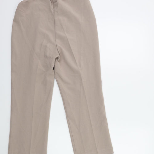 Classics Womens Beige   Trousers  Size 10 L26 in