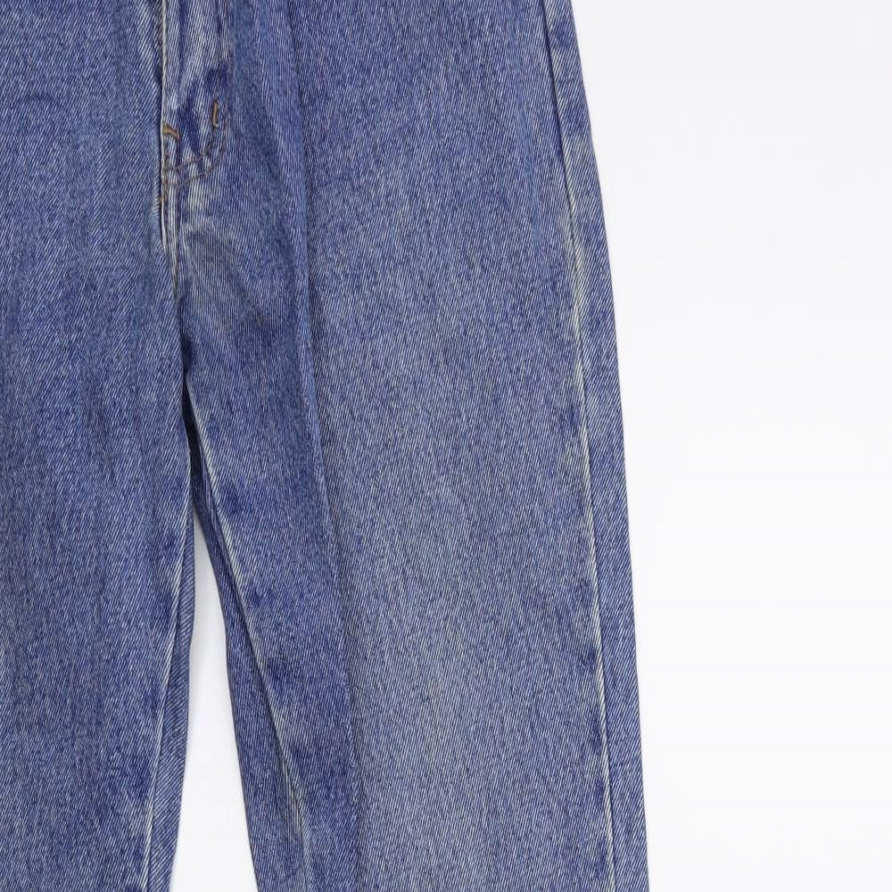 sergio Womens Blue  Denim Straight Jeans Size 12 L31 in