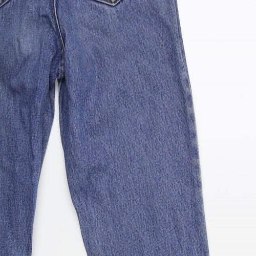 sergio Womens Blue  Denim Straight Jeans Size 12 L31 in