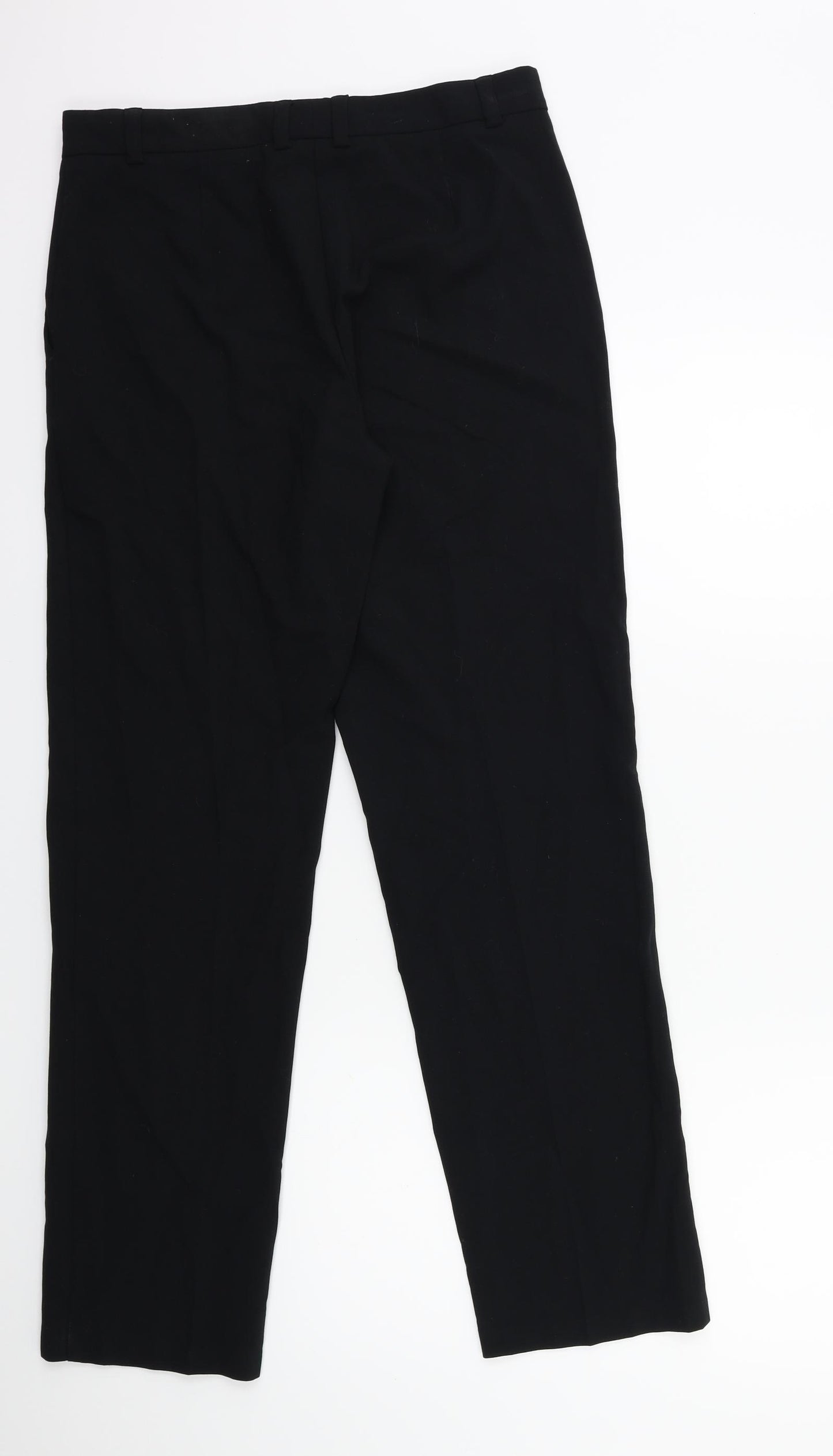 Marks and Spencer Womens Black   Trousers  Size 10 L29 in