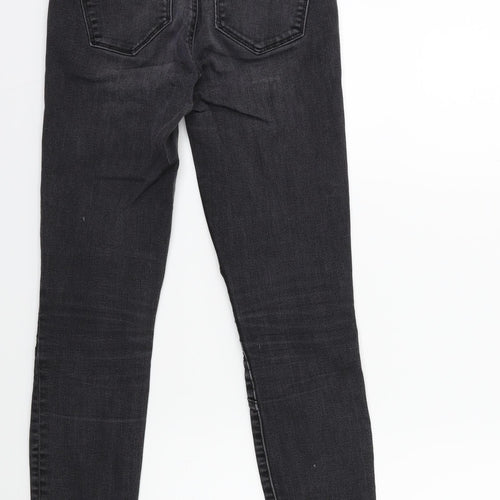 Gap Womens Black  Denim Skinny Jeans Size 24 in L26 in