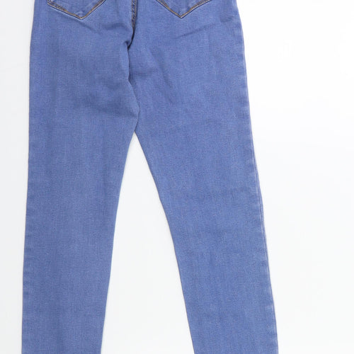Denim & Co. Womens Blue  Denim Skinny Jeans Size 6 L26 in