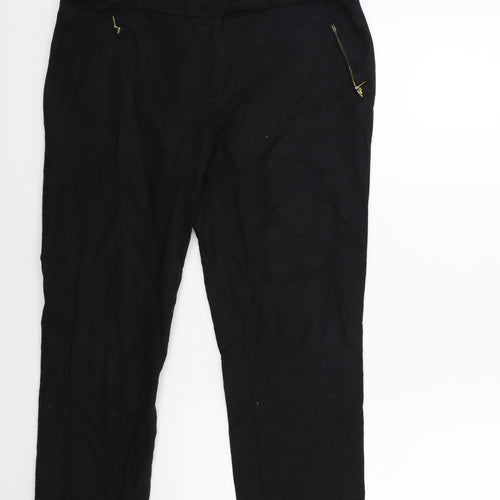 Camaïeu Womens Black   Cargo Trousers Size 32 in L23 in