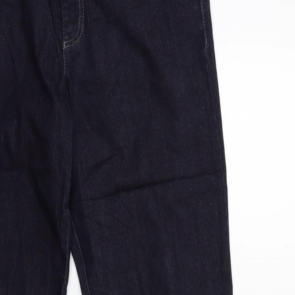 mac Womens Blue  Denim Bootcut Jeans Size 14 L32 in