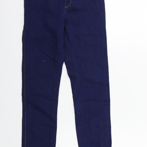 Denim & Co. Womens Blue  Denim Jegging Jeans Size 6 L27 in