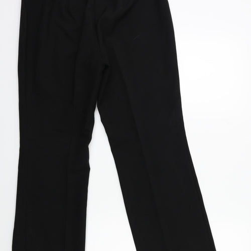 Papaya Womens Black   Trousers  Size 10 L29 in