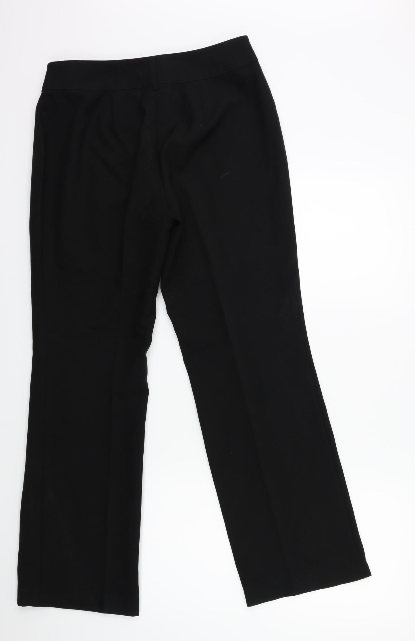 Papaya Womens Black   Trousers  Size 10 L29 in