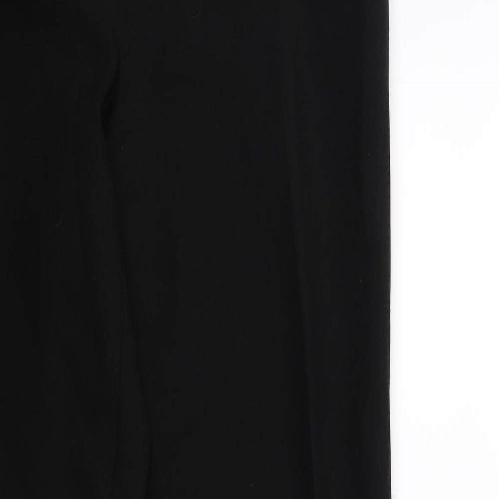 Papaya Womens Black   Trousers  Size 10 L29 in