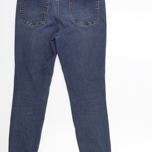 TU Womens Blue  Denim Skinny Jeans Size 12 L20 in