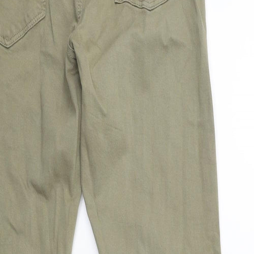 Denim & Co. Womens Green  Denim Skinny Jeans Size 10 L27 in