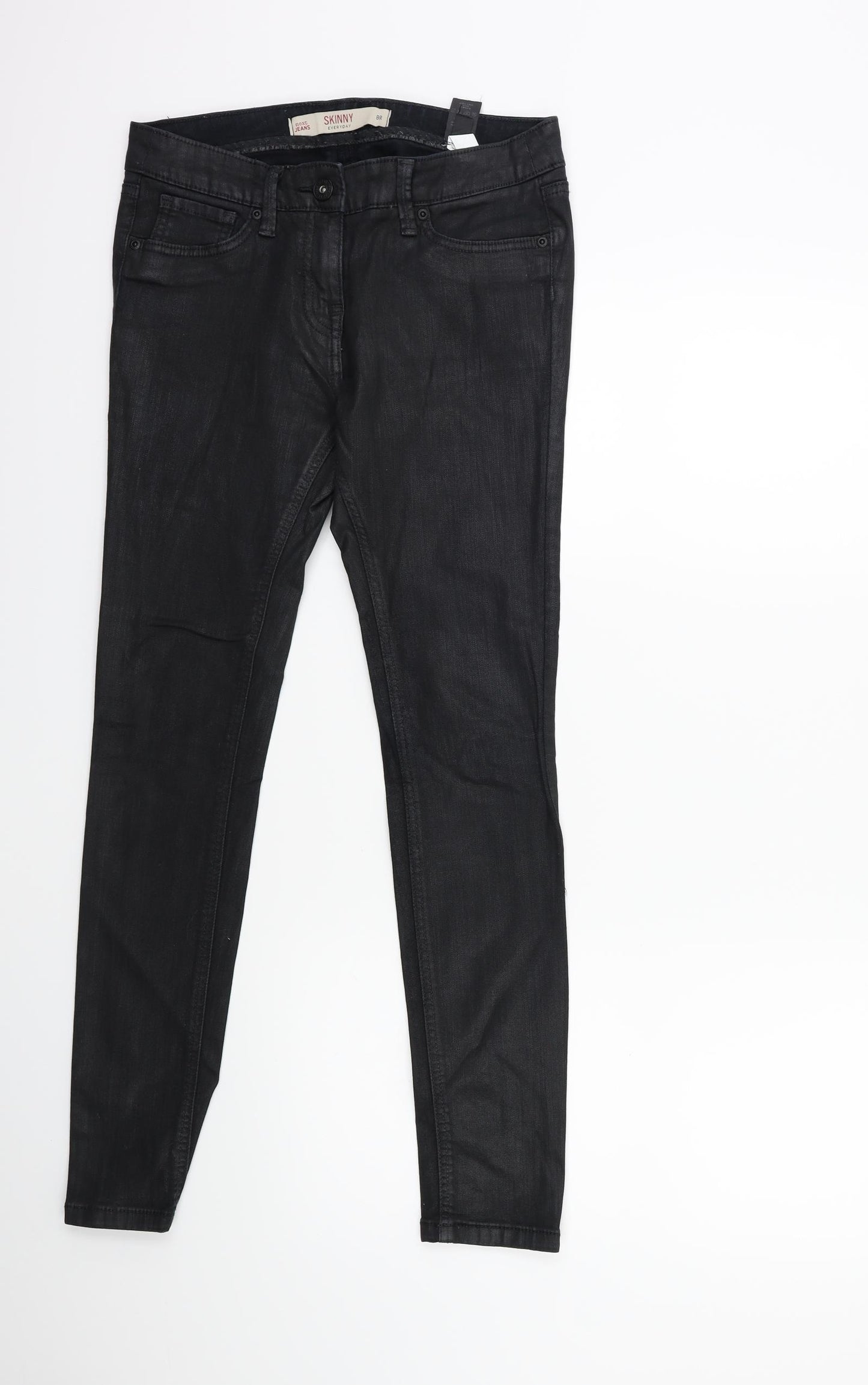 NEXT Womens Black   Skinny Jeans Size 8 L28 in