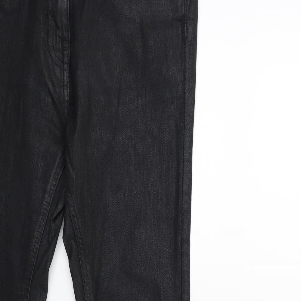 NEXT Womens Black   Skinny Jeans Size 8 L28 in