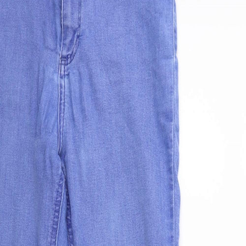 Topshop Womens Blue  Denim Skinny Jeans Size 28 in L32 in